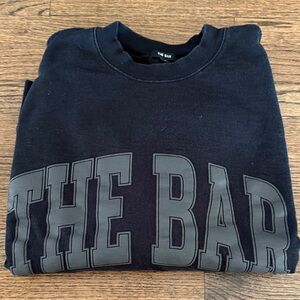 The Bar sweatshirt Black large